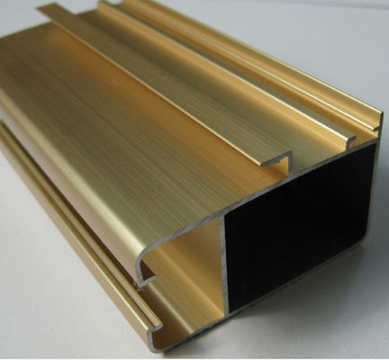 Анодированный профиль мебели алюминия золота